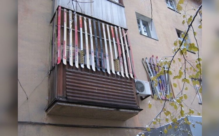 смешные балконы