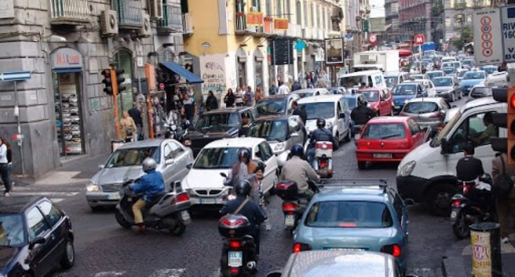 Рим Италия пробки на дорогах