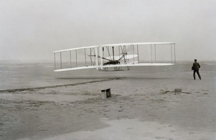 1903 Первый полёт человека Братья Райт