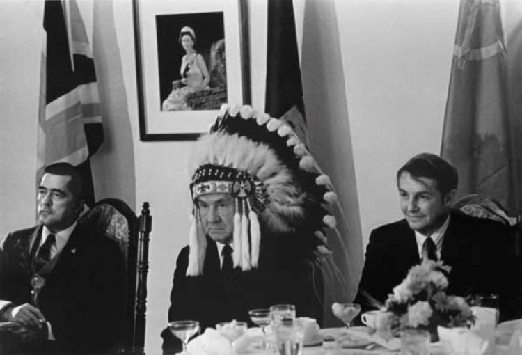1971 Канада Встреча с индейцами Алексей Косыгин Председатель Совета Министров СССР