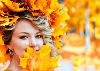 30 осенних фотографий красивых девушек