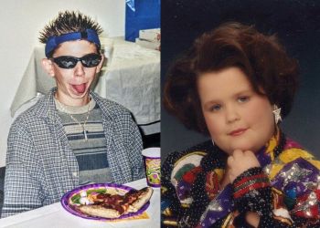 Неловкие снимки из детства и юности, о которых хочется забыть