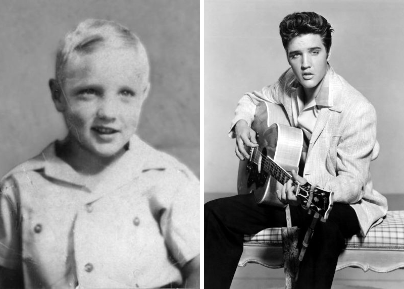 Элвис Пресли_Elvis Presley_legendy roka v detstve i molodosti